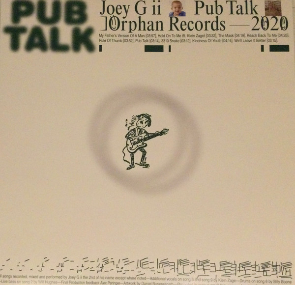 Joey G ii - Pub Talk | Orphan Records (Or.LP1) - main