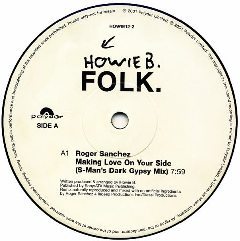 Howie B. - Folk. | Polydor (HOWIE12-2) - main