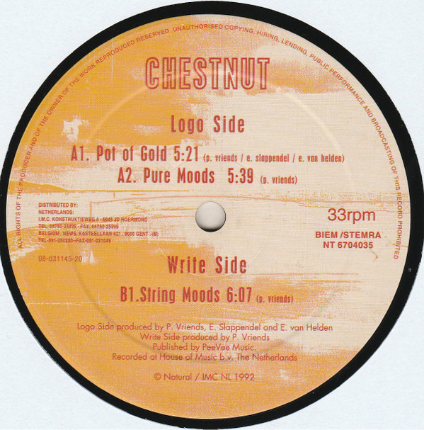 Chestnut - Pot Of Gold | Natural Records (NT 6704035)