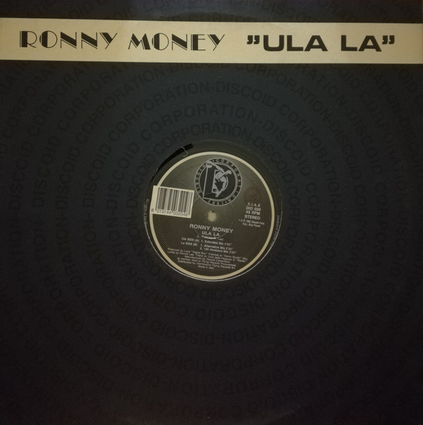 Ronny Money - Ula La | Discoid Corporation (DIO 020) Ronny Money - Ula La | Discoid Corporation (DIO 020)
