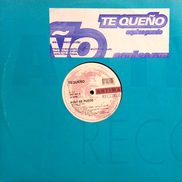 Tequeño - Aqui Se Puede | Antima Records (ANT 007)