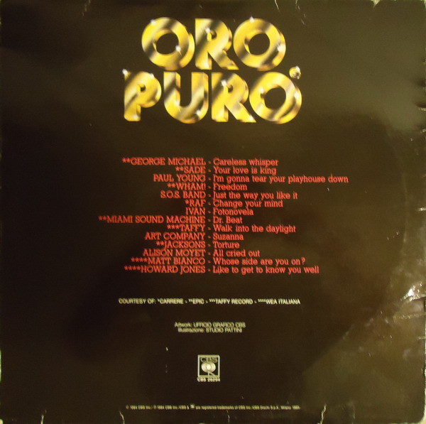 Various - Oro Puro 5 | CBS (CBS 26294)
