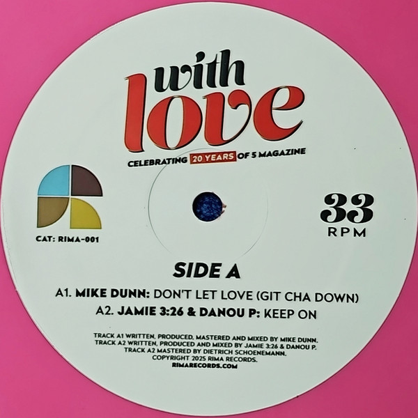 Various - With Love: Celebrating 20 Years Of 5 Magazine | Rima Records (RIMA-001) - 3