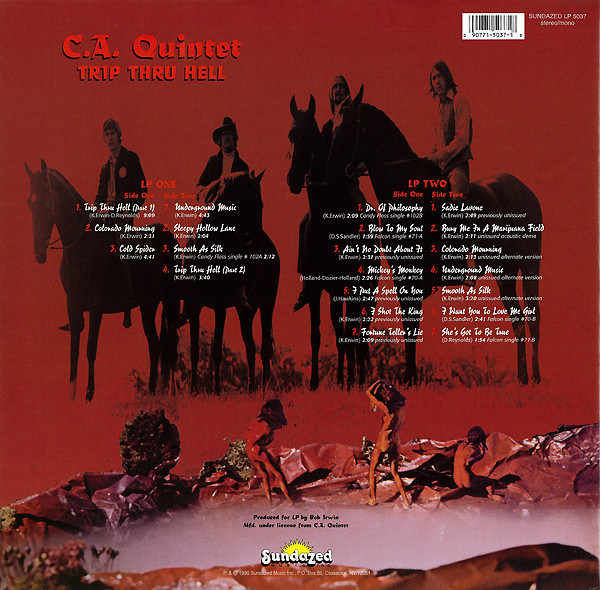 C. A. Quintet - Trip Thru Hell | Sundazed Music (LP 5037) - 4