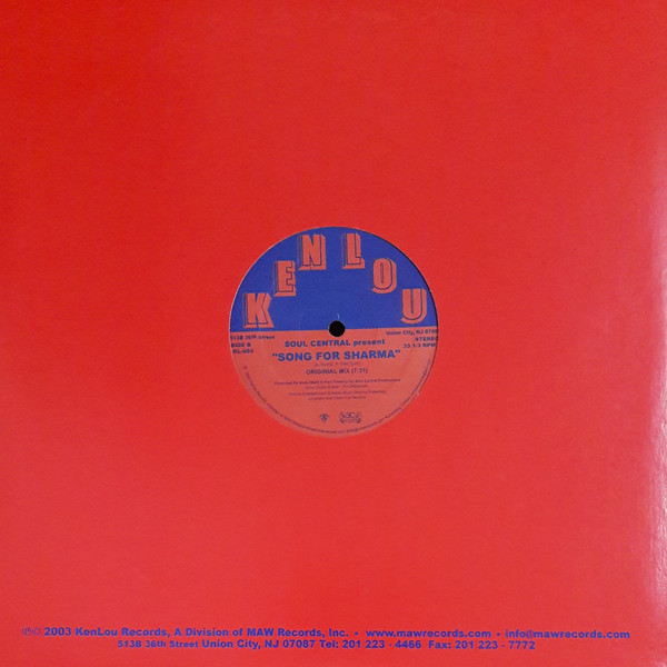 Soul Central Present Christopher Hall - My Vow | Kenlou Records (KL003) - 4