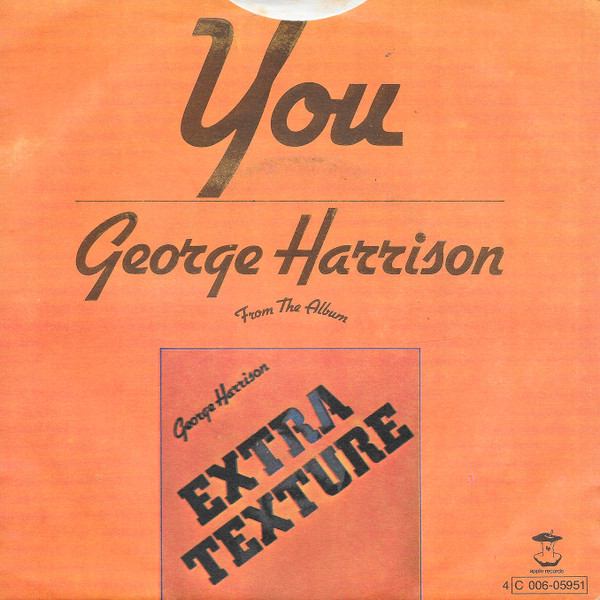 George Harrison - You | Apple Records (4 C 006-05951) - 2
