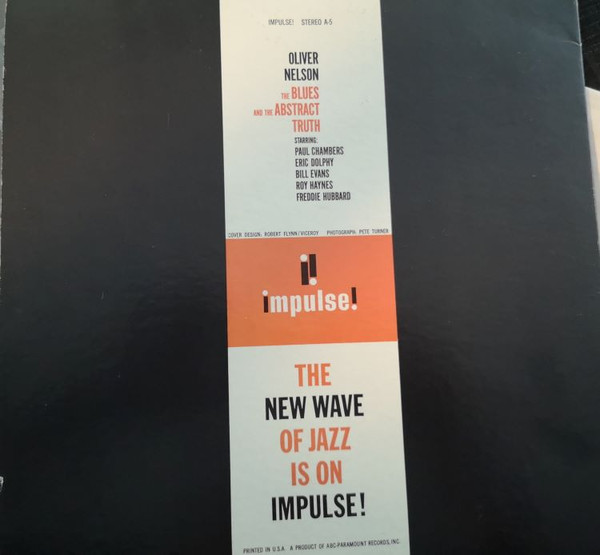 Oliver Nelson - The Blues And The Abstract Truth | Impulse! (AS-5) - 4