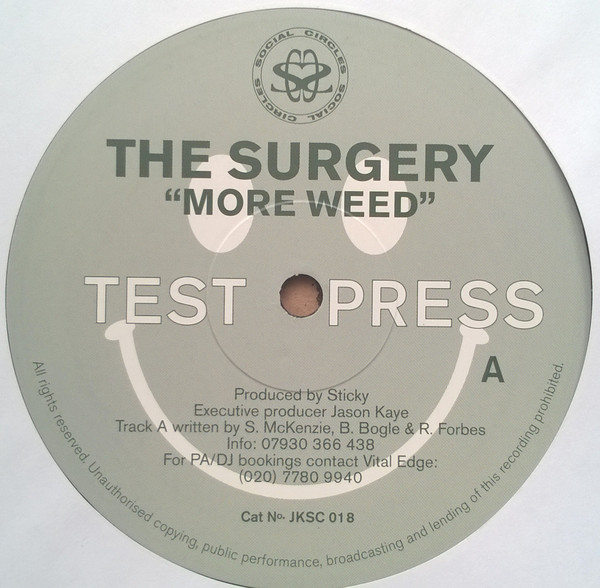 The Surgery / Fyrus - More Weed / Wheeze | Social Circles (JKSC 018)