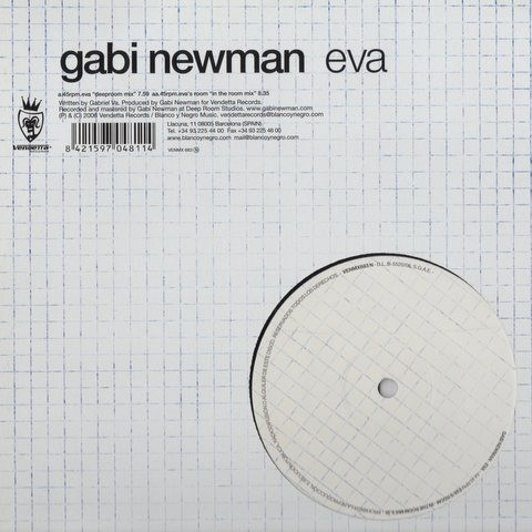 Gabi Newman - Eva | Vendetta Records (VENMX 683 (N))