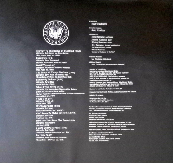 Ramones - Acid Eaters | Surf City Records (SR 015) - 4