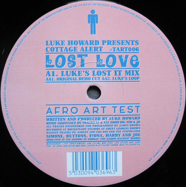 Cottage Alert - Lost Love | Afro Art (TART006)