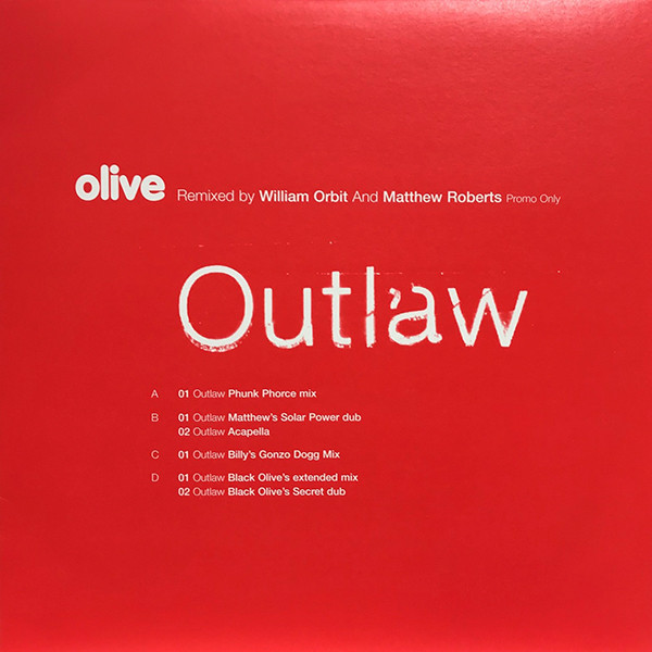 Olive - Outlaw | RCA (OLIVEDJ 20)
