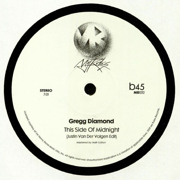 Peggi Blu / Gregg Diamond - I Want It All Now / This Side Of Midnight | My Rules (MR1012) - 2