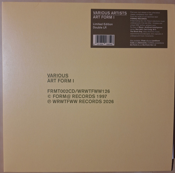 Various - Art Form I | We Release Whatever The Fuck We Want Records (WRWTFWW126) Various - Art Form I | We Release Whatever The Fuck We Want Records (WRWTFWW126)