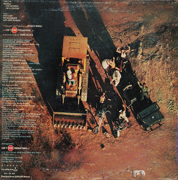 Village People - Cruisin' | Durium (D AI 30 300)