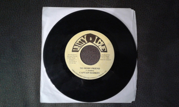 Captain Barkey - No More Friend | Unity & Love (none)