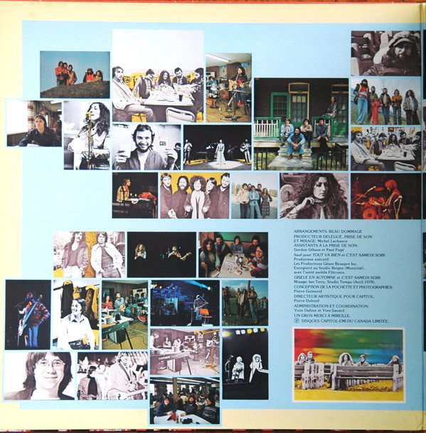 Beau Dommage - Les Grands Succès De Beau Dommage | Capitol Records (SKAO 70.058) - 2 Beau Dommage - Les Grands Succès De Beau Dommage | Capitol Records (SKAO 70.058) - 2