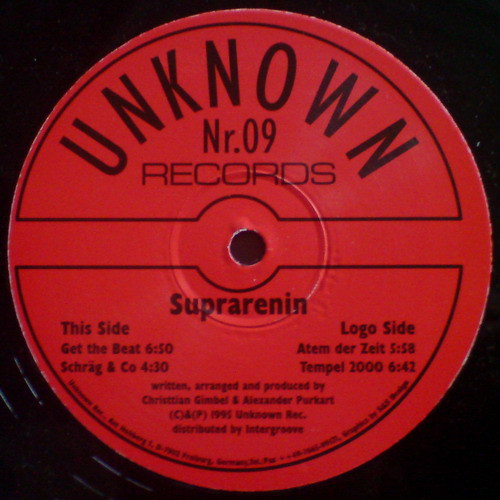 Suprarenin - Get The Beat | Unknown Records (UNKNOWN 009)