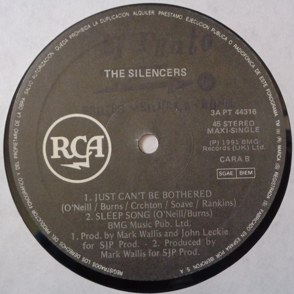 The Silencers - Bulletproof Heart | RCA (PT 44316 (3A)) - 4