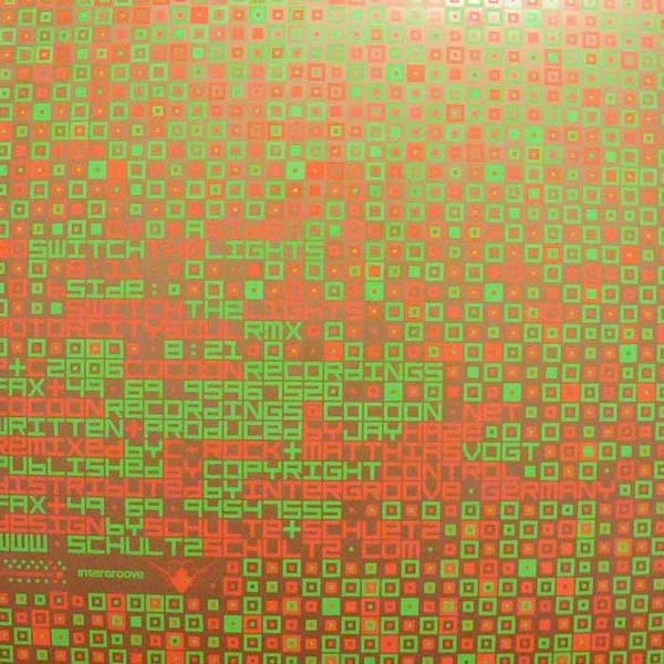 Fuckaponydelic - Switch The Lights | Cocoon Recordings (COR12"031) - 2