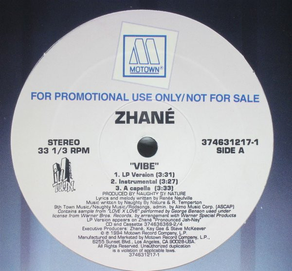 Zhané - Vibe | Motown (374631217-1) Zhané - Vibe | Motown (374631217-1)