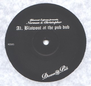 Blow Out Express Presents Norman And Christopher - Down The Pub | Minimal Records (MINX5) - 2 Blow Out Express Presents Norman And Christopher - Down The Pub | Minimal Records (MINX5) - 2