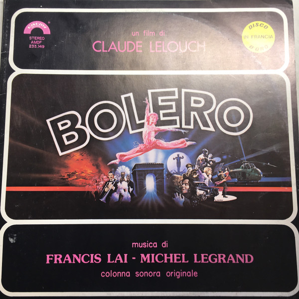 Francis Lai - Michel Legrand - Bolero (Colonna Sonora Originale) | Cinevox Record (AMDF 233.149)