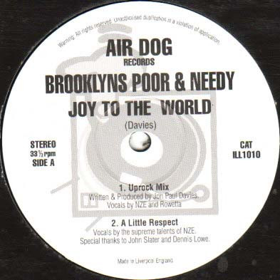 Brooklyn's Poor And Needy - Joy To The World | Air Dog Records (ILL1010) Brooklyn's Poor And Needy - Joy To The World | Air Dog Records (ILL1010)