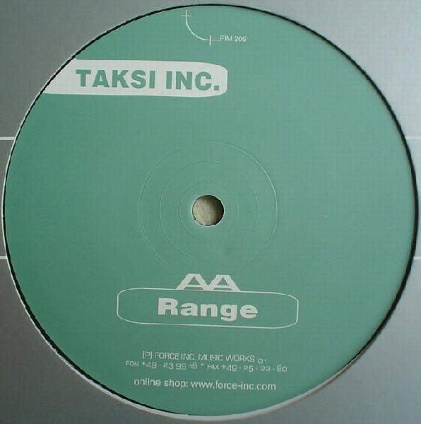 Taksi - Tribal Tomb / Range | Force Inc. Music Works (FIM 209) - 2
