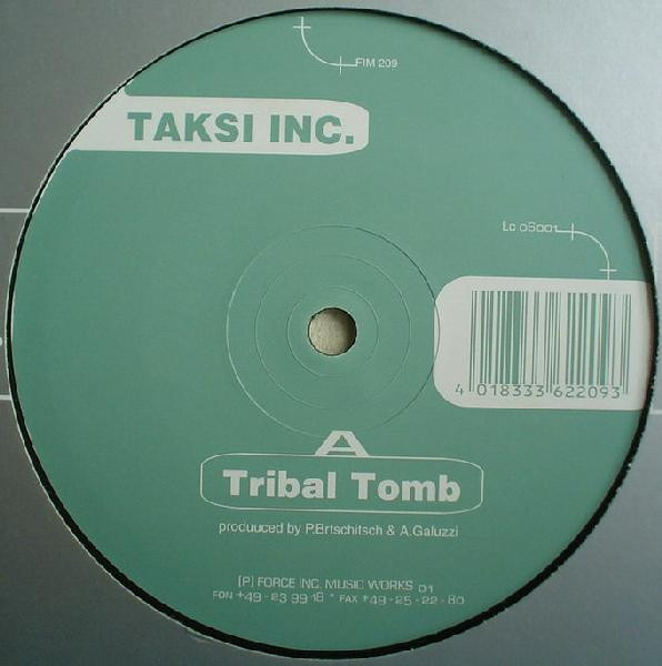 Taksi - Tribal Tomb / Range | Force Inc. Music Works (FIM 209) - main