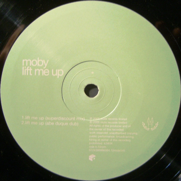 Moby - Lift Me Up | Mute (0724386886064.) - 4