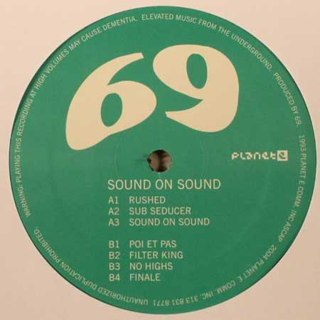 69 - Sound On Sound | Planet E (PE 69170) - main