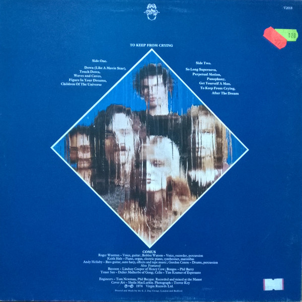 Comus - To Keep From Crying | Virgin (V 2018) - 2