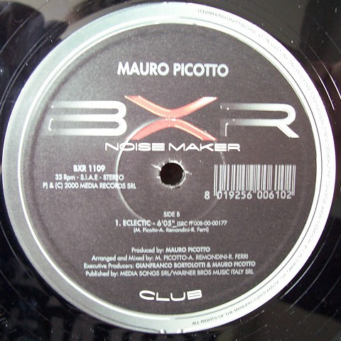 Mauro Picotto - Bug / Eclectic | BXR (BXR 1109)