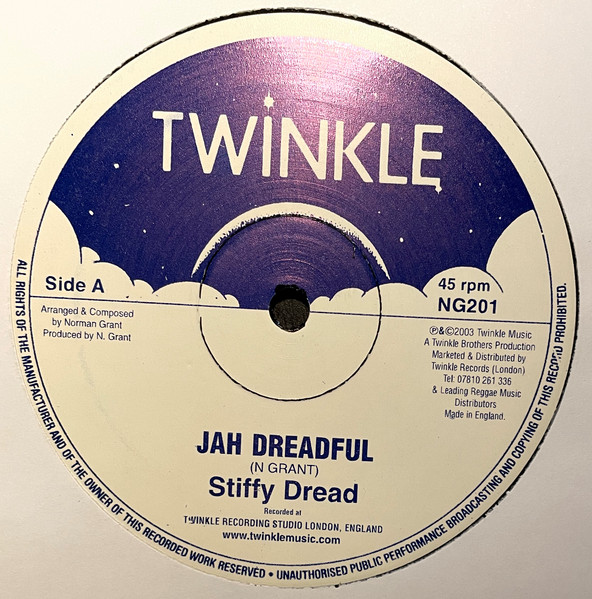 Stiffy Dread - Jah Dreadful | Twinkle Records (NG 201)
