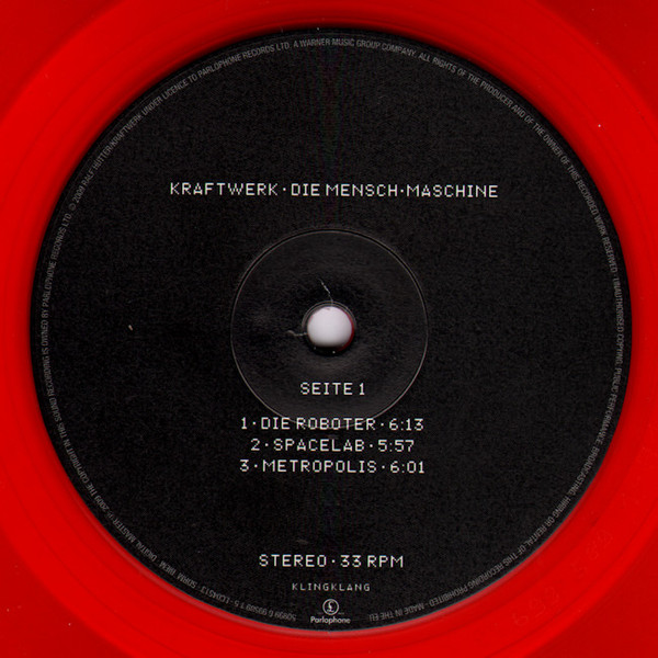 Kraftwerk - Die Mensch•Maschine | Kling Klang (50999 6 99589 1 5) - 3