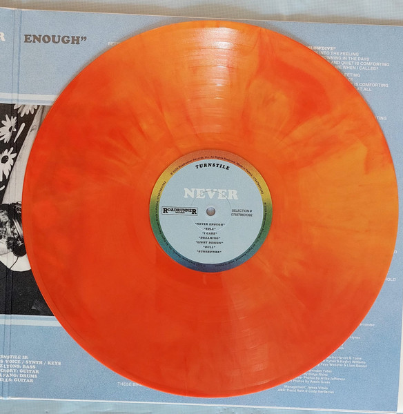 Turnstile - Never Enough | Roadrunner Records (075678604270) - 2 Turnstile - Never Enough | Roadrunner Records (075678604270) - 2