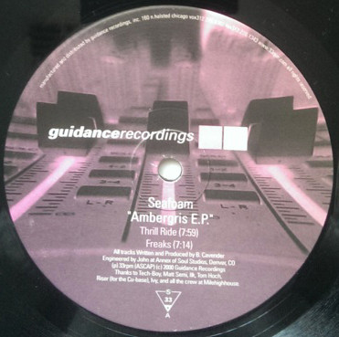 Seafoam - Ambergris E.P. | Guidance Recordings (GDR084)