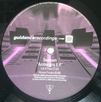Seafoam - Ambergris E.P. | Guidance Recordings (GDR084) - 2