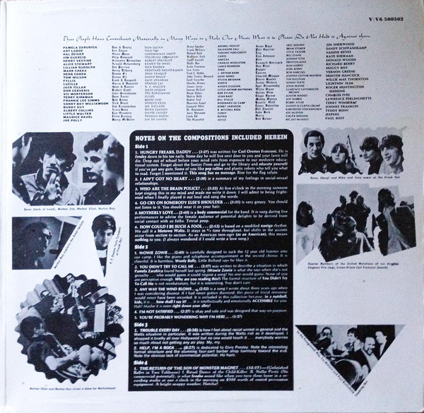 The Mothers - Freak Out! | Verve Records (V6-5005-2) - 4