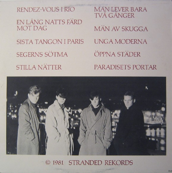 Lustans Lakejer - Uppdrag I Genève | Stranded Rekords (EKO 105) - 2