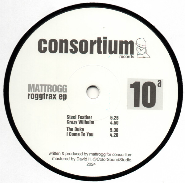mattrogg - Roggtrax ep | Consortium Records (cr-10)