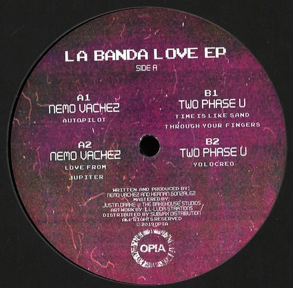 Nemo Vachez , Two Phase U - La Banda Love EP | Opia (OPIA005) - main