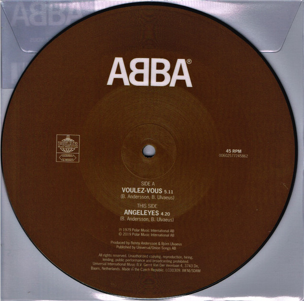 ABBA - Voulez-Vous / Angeleyes | Polar (00602577245862) - 2