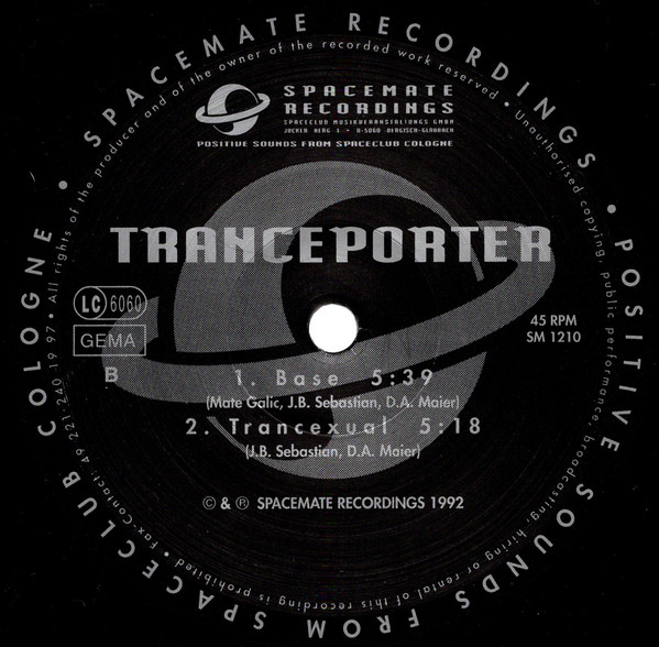 Tranceporter - Open Up Your Mind | Spacemate Recordings (SM 1210) - 2