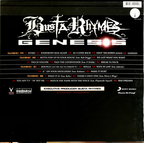 Busta Rhymes - Genesis | Music On Vinyl (MOVLP1603) - 2 Busta Rhymes - Genesis | Music On Vinyl (MOVLP1603) - 2