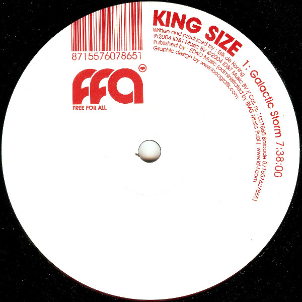 Kingsize - Galactic Storm / Riding Outwards | Free For All (7007865)