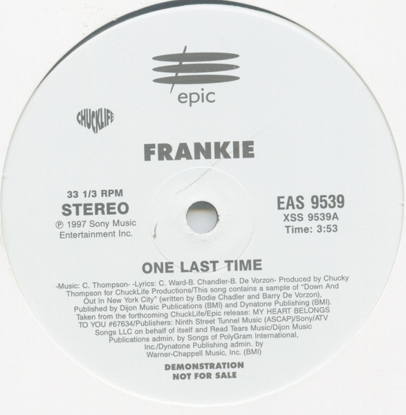 Frankie - One Last Time | ChuckLife (EAS 9539) Frankie - One Last Time | ChuckLife (EAS 9539)