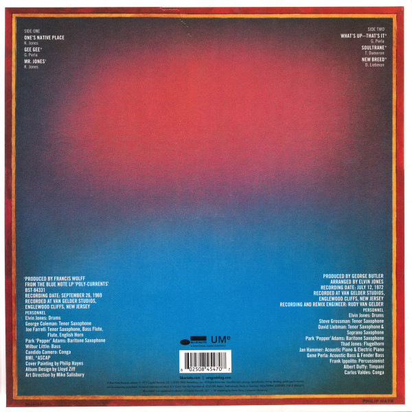 Elvin Jones - Mr. Jones | Blue Note (0845470) - 2