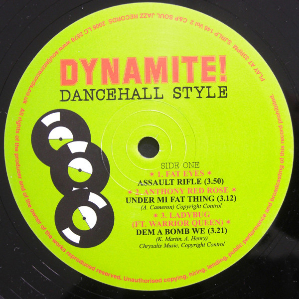 Various - Dynamite! Dancehall Style Volume Two | Soul Jazz Records (SJR LP146 VOL 2) - 3